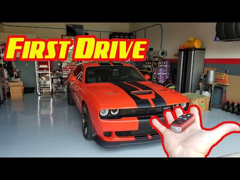 First Drive! Hellcat Cradle Lockout Speedy's Garage