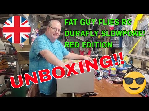 UNBOXING-DURAFLY SLOWPOKE RED EDITION - by Fat Guy Flies RC