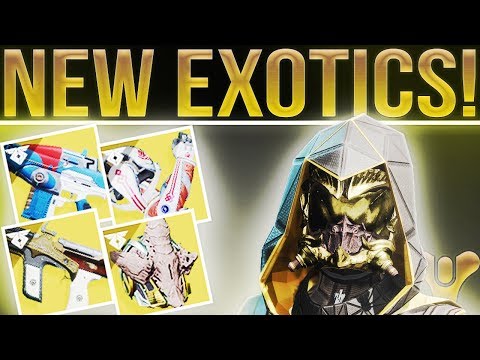 Destiny 2 Warmind. NEW EXOTICS!! (PSN Exclusive Armor/Strike, NPC's, New Loot, Nokris & More!) Video