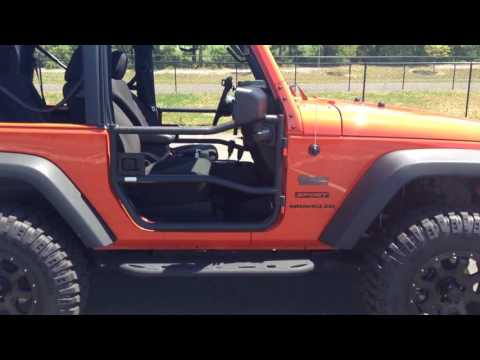 Rugged Ridge Tube Doors Review - On My Lifted 2015 Jeep Wrangler Sport JK Rocky Ridge Edition