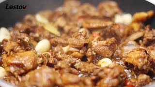 Lestov intelligent 6 burners commercial induction cooker   stew shrimp with garlic #lestov #food