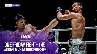  Warapon Tumbangkan Arthur Rossier Lewat KO Cepat di ONE Friday Fights