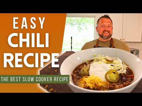 The Best Crock-Pot Chili Recipe | Easy, Kid Approved Chili that will have everyone asking for more