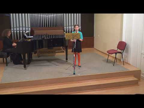 Tereza Rybníčková klarinet - Třídní předehrávky Pavlina Panayotova