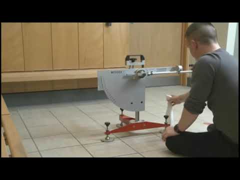 The Pendulum Slip Test in action