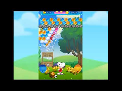 Snoopy Pop Level 31  no boosters
