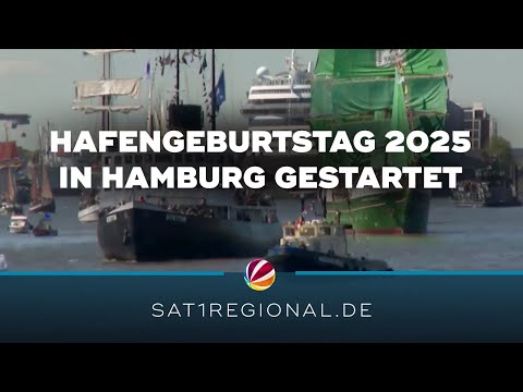 Hamburger Hafengeburtstag 2025: Schiffe, Seemannstradition und Sonne satt