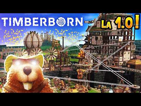 APRÈS LA CUVE, LA GRANDE UTOPIE DES LOUTRES !!! -Timberborn- [SORTIE DE LA 1.0]