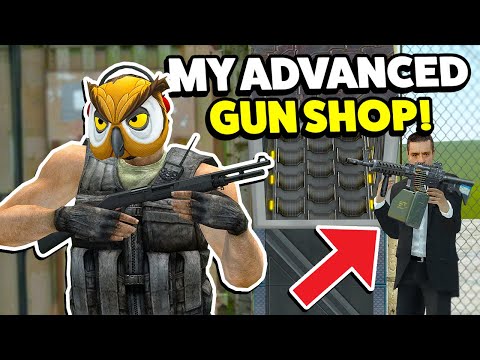 Gun Shop Tutorial! - Gmod DarkRP Life 27 Becoming Rich With Advanced Gun Shelves