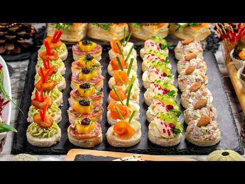 Top 5 Mini Canapes – quick and tasty finger food recipe