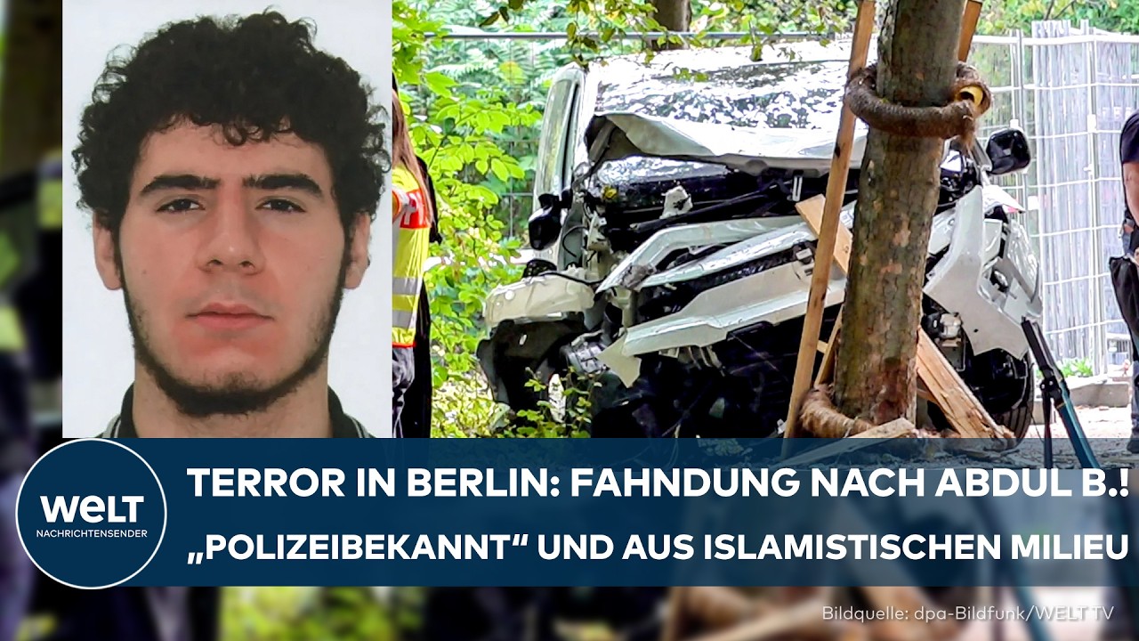 TERRORATTACKE IN BERLIN: Fahndung nach Abdul B. Mutmaßlicher Täter kam aus Jugendhaft