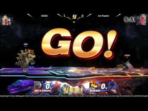 (6/3/16) Winner's R3: XDDD vs. RM Jon Raptor - Smash Wii-U Singles