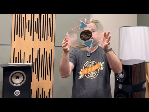 Unboxing the new Pink Floyd - The Dark Side of the Moon - Two Disc UV Printed Clear Vinyl LP Set