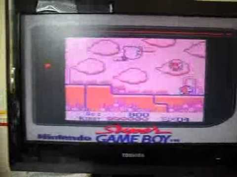 Super Game Boy + super R.C.pro-am + kirbys dream land