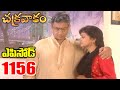 Episode 1156 Chakravakam Telugu Daily Serial Srikanth Entertainments Loud Speaker