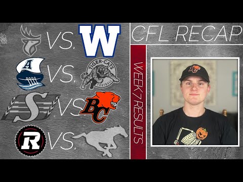 2023 CFL Week 7 recap