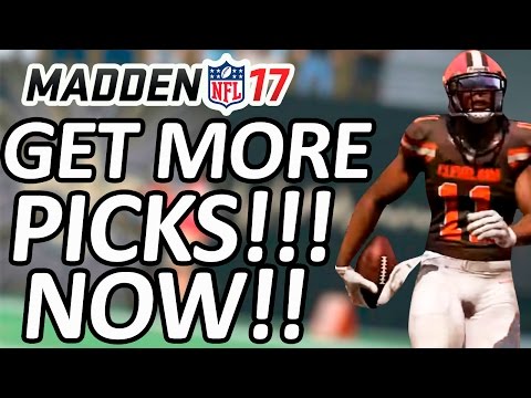MADDEN 17 TIPS!!! - GET MORE INTERCEPTIONS ON DEFENSE!!! - USER PICK TUTORIAL TO LOCKUP ON DEFENSE!!