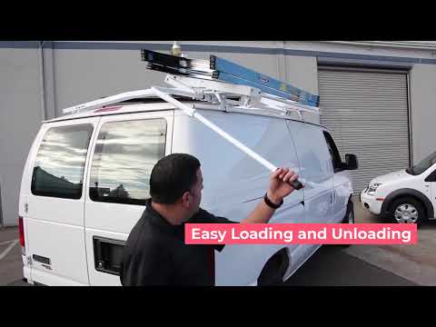 Cargo Van Drop Down Ladder Rack