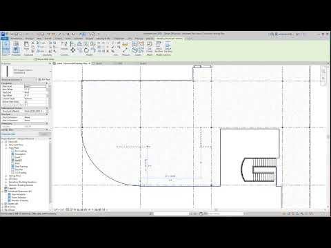 Revit 2023 commercial project Structural Framing