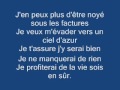 Keen'V - Ma vie au Soleil, with Lyrics. 