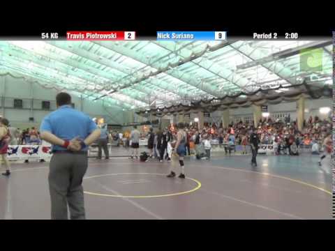 FILA Cadet 54 KG Travis Piotrowski vs. Nick Suriano