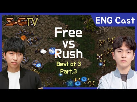 [ENG] Free vs Rush on Polypoid (PvT, Bo3) Part3 [08.13] - Starcraft Remastered (StarCastTV English)