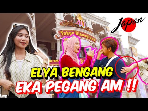 ELYA BENGANG EKA PEGANG AM !! - DISNEYLAND TOKYO !