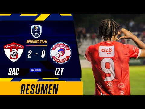 SACACHISPAS SE IMPONE EN CASA| Sacachispas 2-0 Iztapa | Resumen Completo