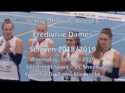 190424 : Play-Off #3 Sliedrecht Sport D1- VC Sneek D1