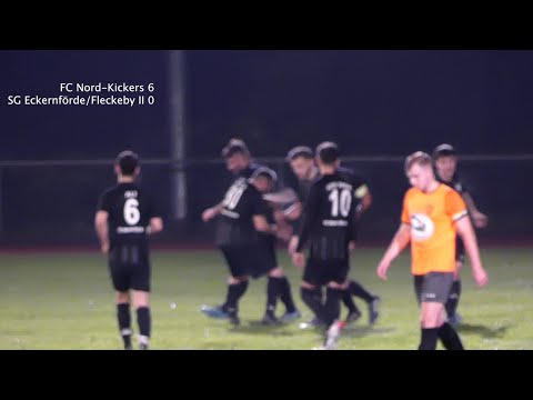 Spitzenleistung unterm Flutlicht | FC Nordkickers - SG Eckernförde/ Flexkeby II 6:0