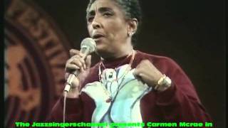 Carmen Mcrae in concert 1980 part 4 ( BURST IN WITH THE DAWN )