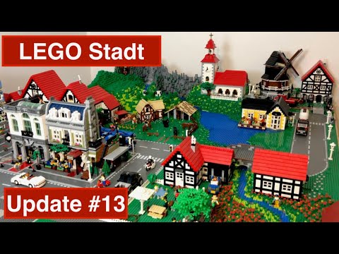 Bau einer Legostadt Teil 13. - Pflanzen