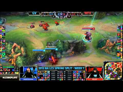 Gravity Gaming vs Winterfox | S5 NA LCS Spring 2015 Week 7 Day 2 | GV vs WFX W7D2G4 VOD 60FPS