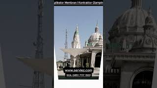 Membrane Canopy Per Meter for Cafe Mosque Garden Parking