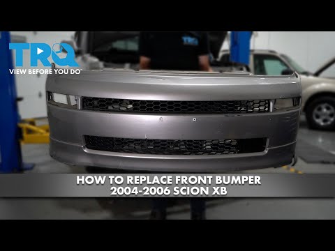How to Replace Front Bumper 2004-2006 Scion xB