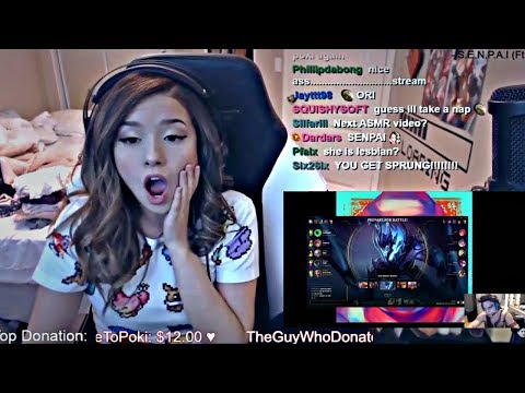 POKIMANE CAUGHT STREAM SNIPING TYLER1.... | LoL Moments #6