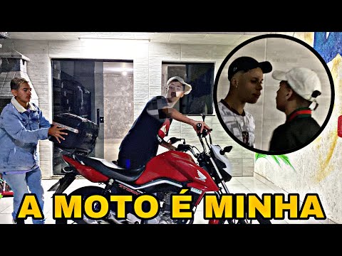 ALVIN TRETOU FEIO COM O NOVATO // ELE SUMIU COM A MOTO DO ALVIN