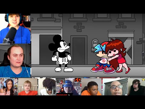 BOYFRIEND vs. MICKEY MOUSE.AVI?! (Cartoon) [REACTION MASH-UP]#1426