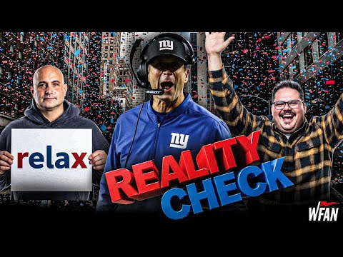 Reality Check: Giants Fans Be Happy But Don't Get Ahead Of Yourselves!
