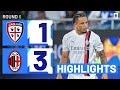 Cagliari-Milan 1-3 | Okafor scores first in Rossoneri shirt: Goals & Highlights | Serie A 2023/24