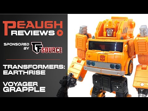 Video Review: Transformers EARTHRISE - Voyager GRAPPLE