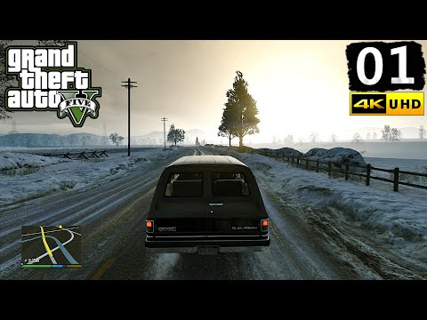Grand Theft Auto 5 Gameplay Walkthrough Part 1 - GTA 5 PC 4K 60FPS No Commentary
