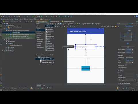 &#x202a;70- Android Sunrise Time||  Retrive JSON from RESTful API-  معرفة وقت شروق الشمس&#x202c;&rlm;