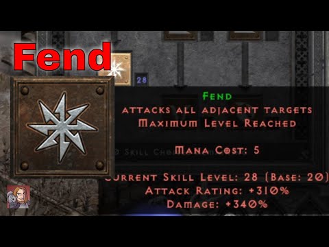 D2R Skills & Abilities - Fend (Amazon Javelin & Spear Tree)