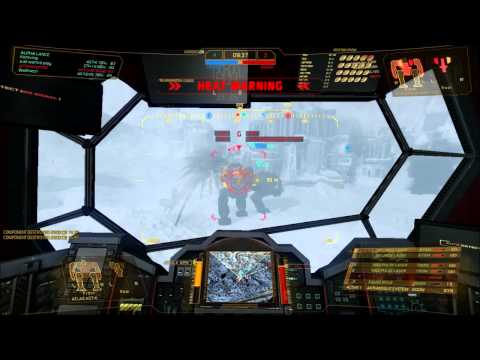Kon (MWO O.B.) | Atlas K trial (default) gameplay round 3