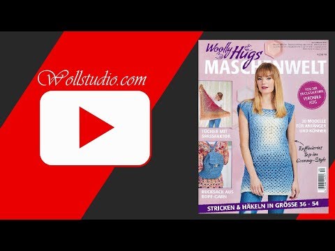 Maschenwelt Woolly Hugs 4-2019 Strickanleitungen | Wollstudio