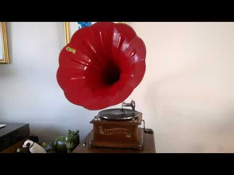 Adrian Schubert's Dance Orchestra - Tired Hands - Imperial 78rpm - Exposition Red Horn Gramophone