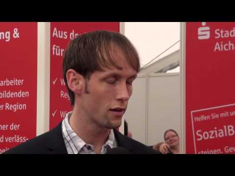 Wi-La 2013 Stadtsparkasse Aichach Talk zum Thema Ausbildung