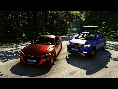 Realistic Car Crashes and Overtakes #06   BeamNG Drive