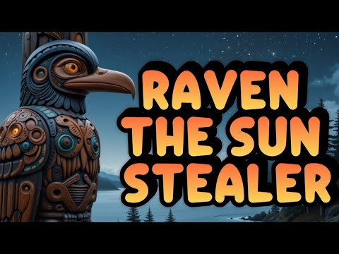 Raven the Sun Stealer,Haida Mythology of North America  #creepytales #horrorstories #facts